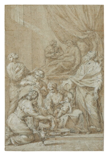 View full screen - View 1 of Lot 205. The Birth of the St. John the Baptist.