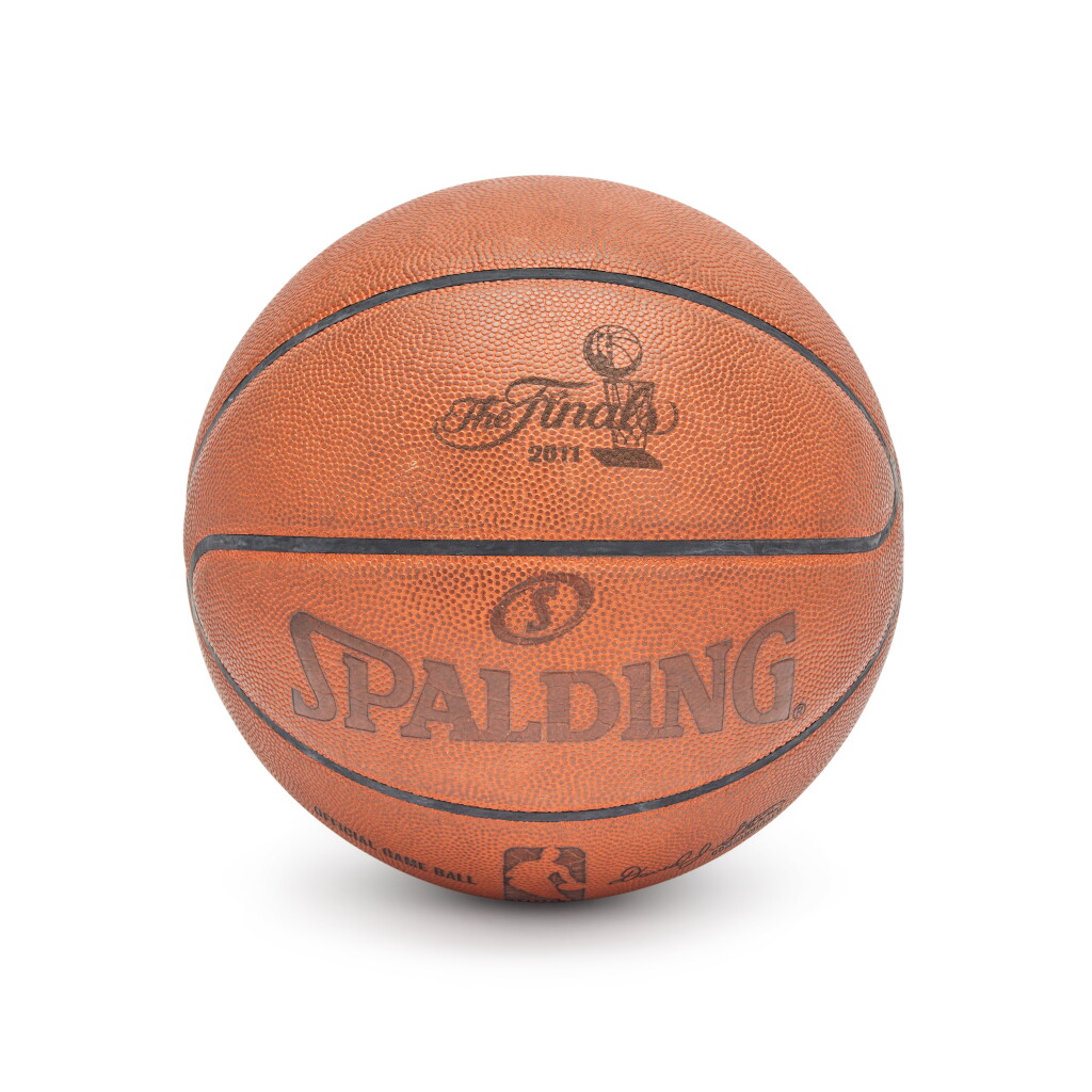 View full screen - View 1 of Lot 5. Game Issued 2011 NBA Finals Ball .