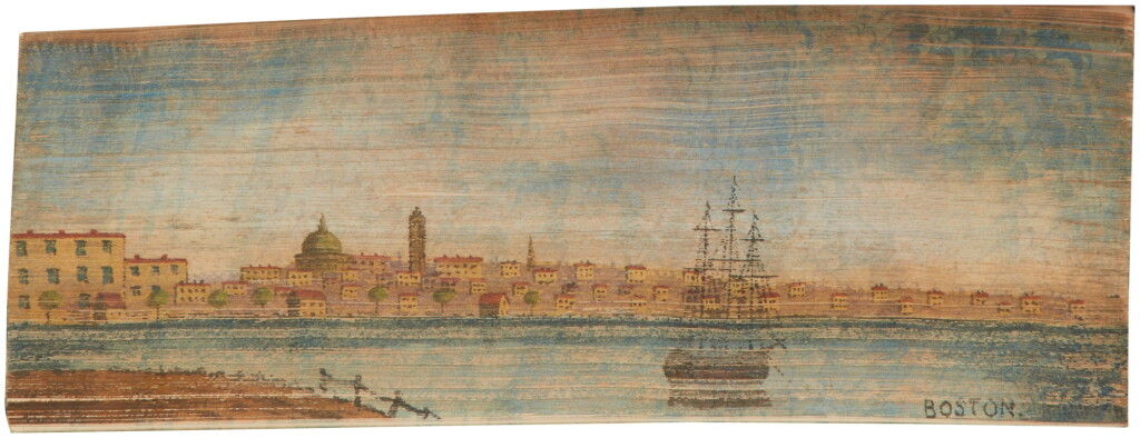 View full screen - View 1 of Lot 155. (Fore-Edge Painting) — Rev. Theodore Dehon.