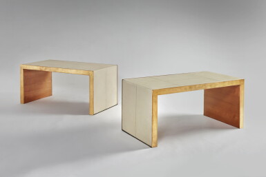 View full screen - View 1 of Lot 90. Pair of Console Tables.