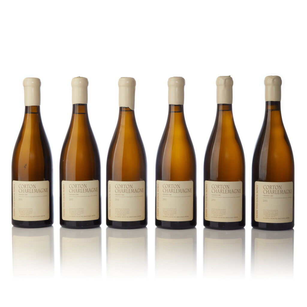 View full screen - View 1 of Lot 1344. Corton Charlemagne 2011 Pierre-Yves Colin-Morey (6 BT).