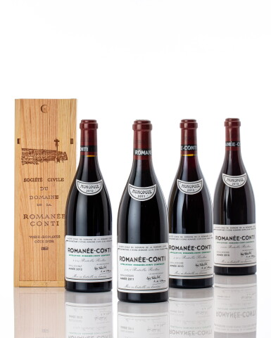 View full screen - View 1 of Lot 6149. Romanée Conti 2012 Domaine de la Romanée-Conti (3 BT).