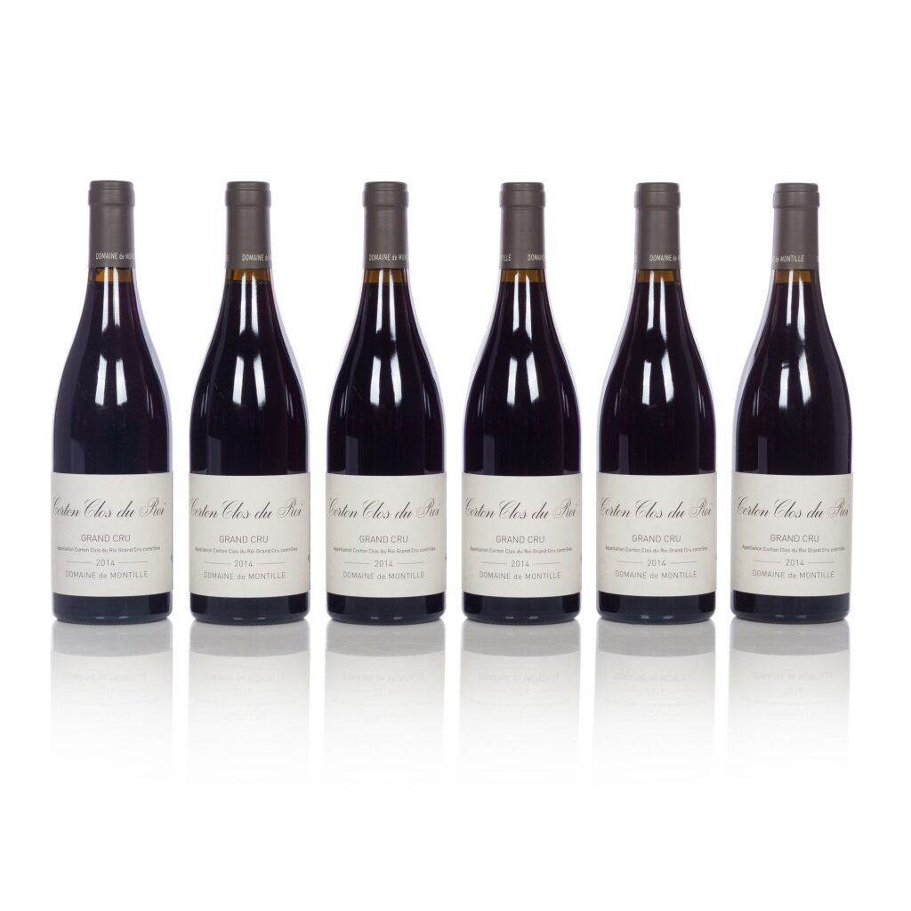 View full screen - View 1 of Lot 617. Corton, Clos du Roi 2014 Domaine de Montille (6 BT).