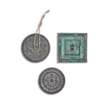 Two bronze mirrors, Tang dynasty | 唐或以後 銅鏡 一組三件