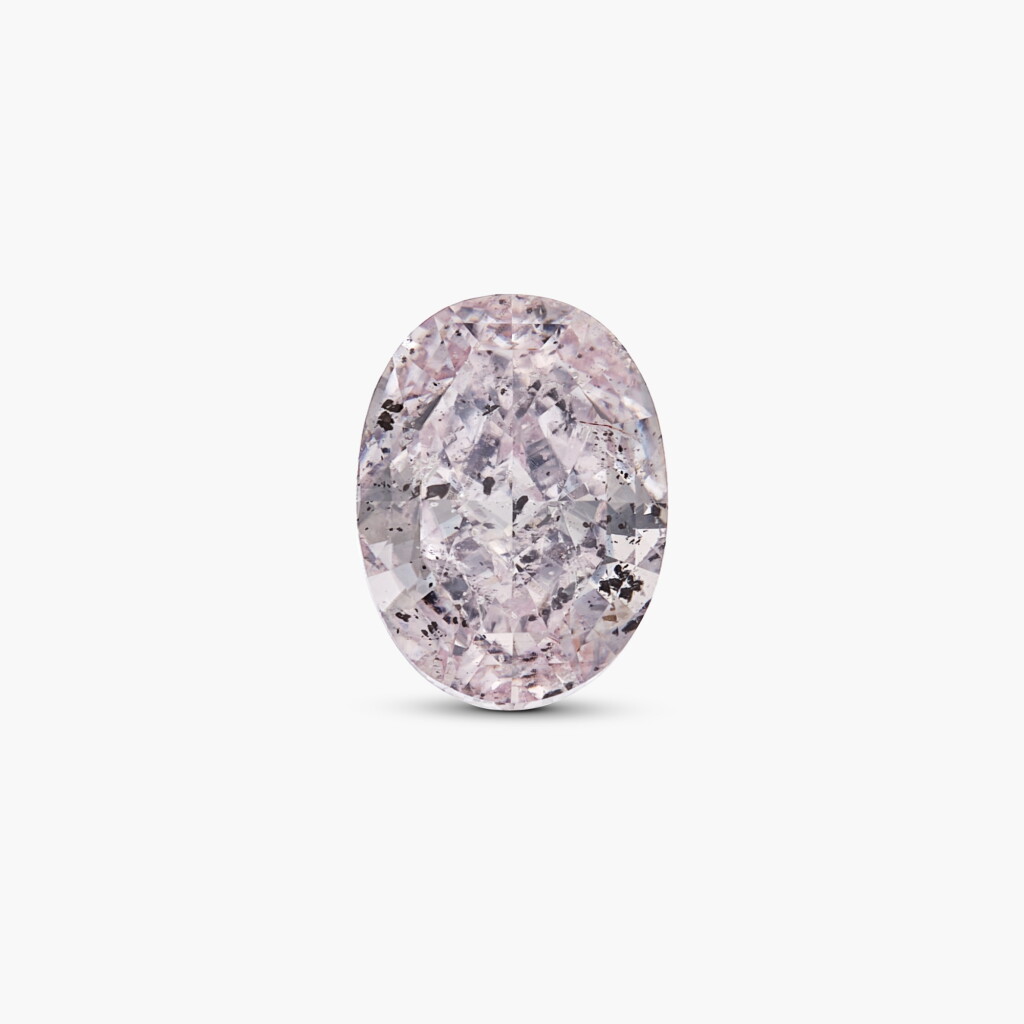 View full screen - View 1 of Lot 615. Unmounted Light Pink Diamond.