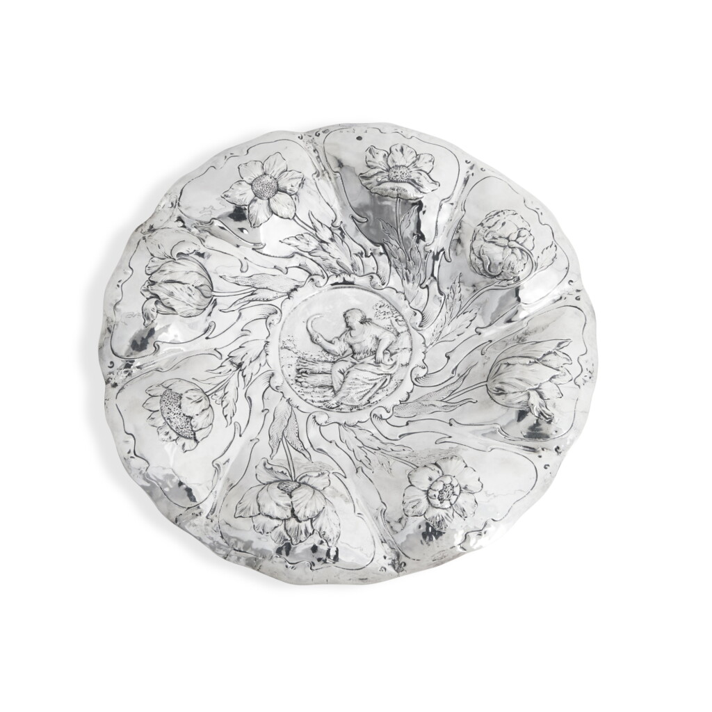 View full screen - View 1 of Lot 38. A Rare Dutch Silver Tazza (Schotel), Lambert de Hasque, Dordrecht, 1665.