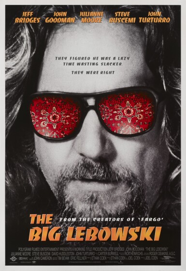 View full screen - View 1 of Lot 2. The Big Lebowski (1998), international style poster, US.