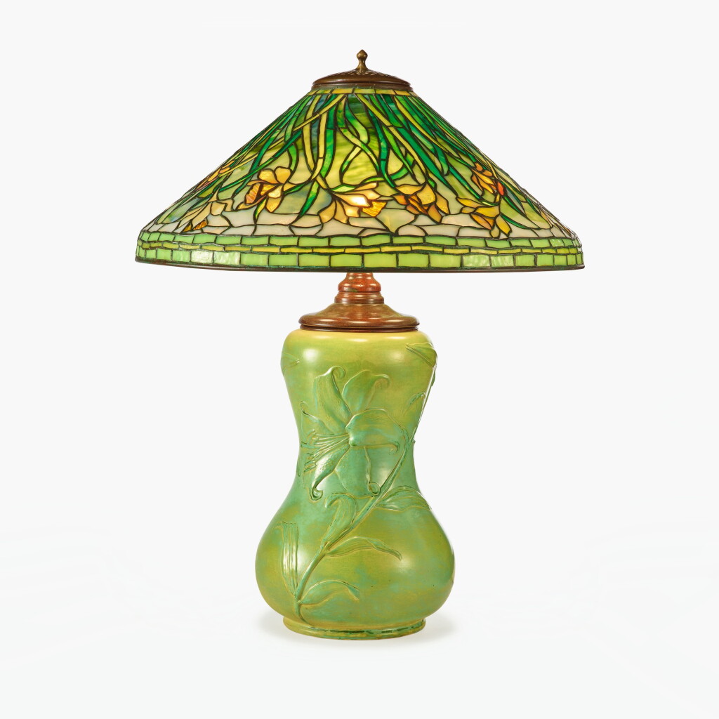 View full screen - View 1 of Lot 6. “Daffodil” Table Lamp.