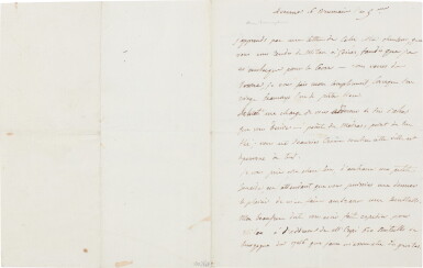 View full screen - View 1 of Lot 9. Joseph Bonaparte | Letter signed, to Joséphine Bonaparte, 1796.