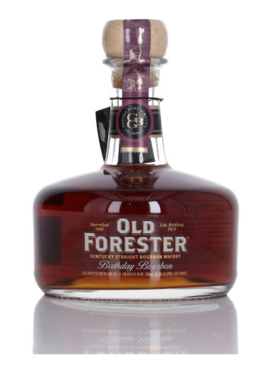 View full screen - View 1 of Lot 233. Old Forester 11 Year Old Birthday Bourbon 2019 Release 101 Proof 2008 (1 Bottle 75cl).