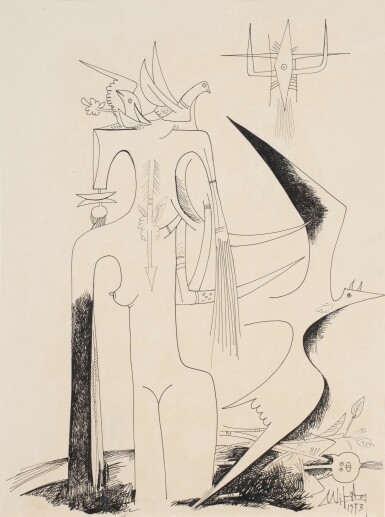 View full screen - View 1 of Lot 709. Sans titre .