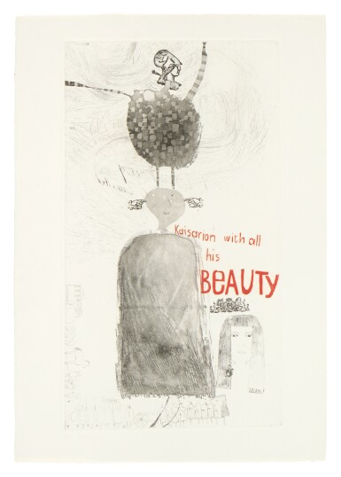 View full screen - View 1 of Lot 124. Kaisarion and All His Beauty (Scottish Arts Council 8; Museum of Contemporary Art, Tokyo 8).