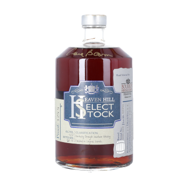 View full screen - View 1 of Lot 452. Heaven Hill Select Stock 8 Year Old Cask Strength 124.4 proof NV (1 BT75).