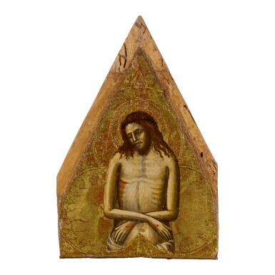 View full screen - View 1 of Lot 5. Sold Without Reserve | MASTER OF THE RICHARDSON TRIPTYCH | CHRIST AS THE MAN OF SORROWS.