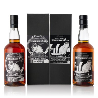 View full screen - View 1 of Lot 6386. American Whiskey Milwaukee's Club Mixed Lot (2 BT70).