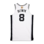Kelly Olynyk San Antonio Spurs 2026 NBA Finals Game Issued Association Edition Jersey | Game 2