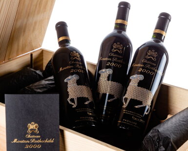View full screen - View 1 of Lot 105. Château Mouton Rothschild 2000 (12 BT).