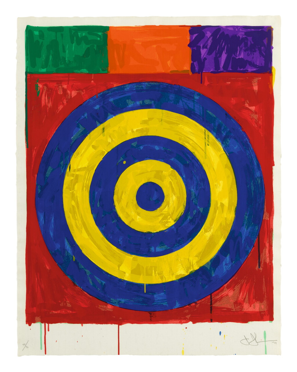 View full screen - View 1 of Lot 49. JASPER JOHNS | TARGET (ULAE 147).