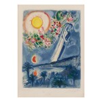 CHARLES SORLIER AFTER MARC CHAGALL| FIANCÉS IN THE SKY AT NICE (M. CS 36)