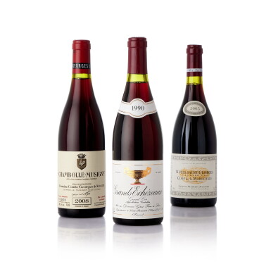 View full screen - View 1 of Lot 7097. Chambolle Musigny 2008 Comte Georges de Vogüé (12 BT).