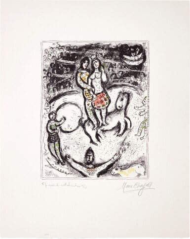 View full screen - View 1 of Lot 73. MARC CHAGALL | LE CIRQUE (M. 924).