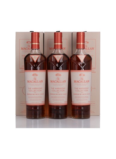 View full screen - View 1 of Lot 122. The Macallan Harmony Collection Rich Cacao 44.0 abv NV (3 BT 75cl).