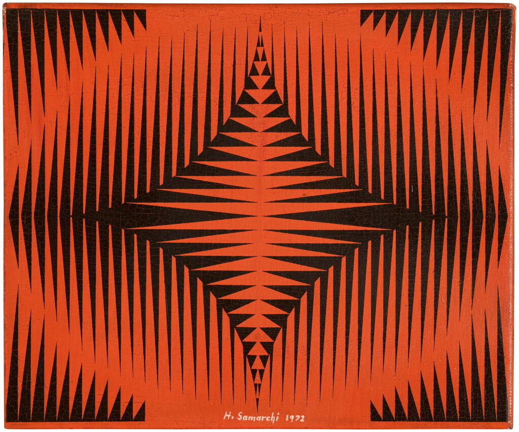 View full screen - View 1 of Lot 34. Untitled (Red Diamond).