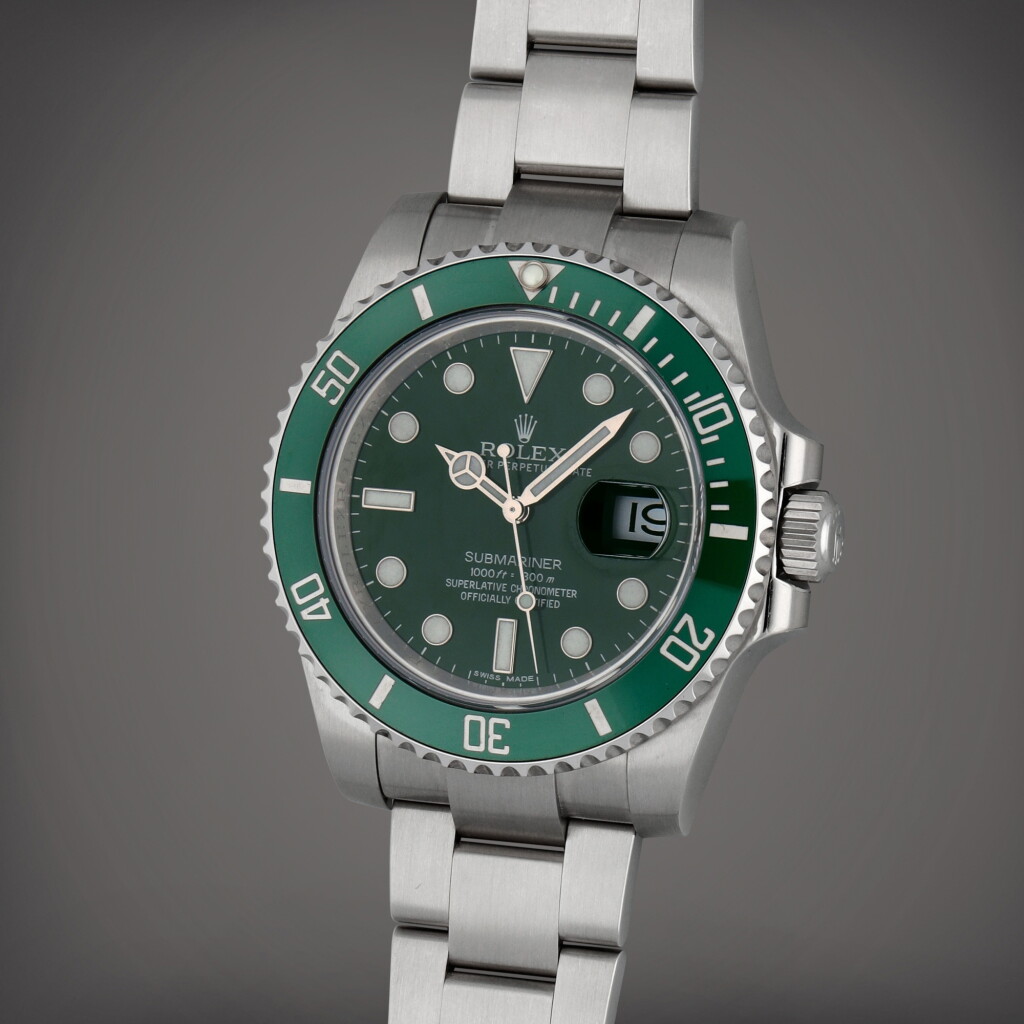 Rolex | Submariner 'Hulk', Reference 116610LV | A stainless steel