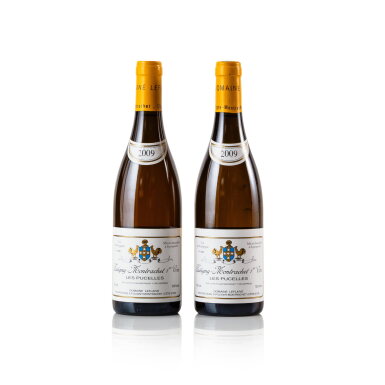 View full screen - View 1 of Lot 596. Puligny Montrachet, Les Pucelles 2009 Domaine Leflaive (2 BT).