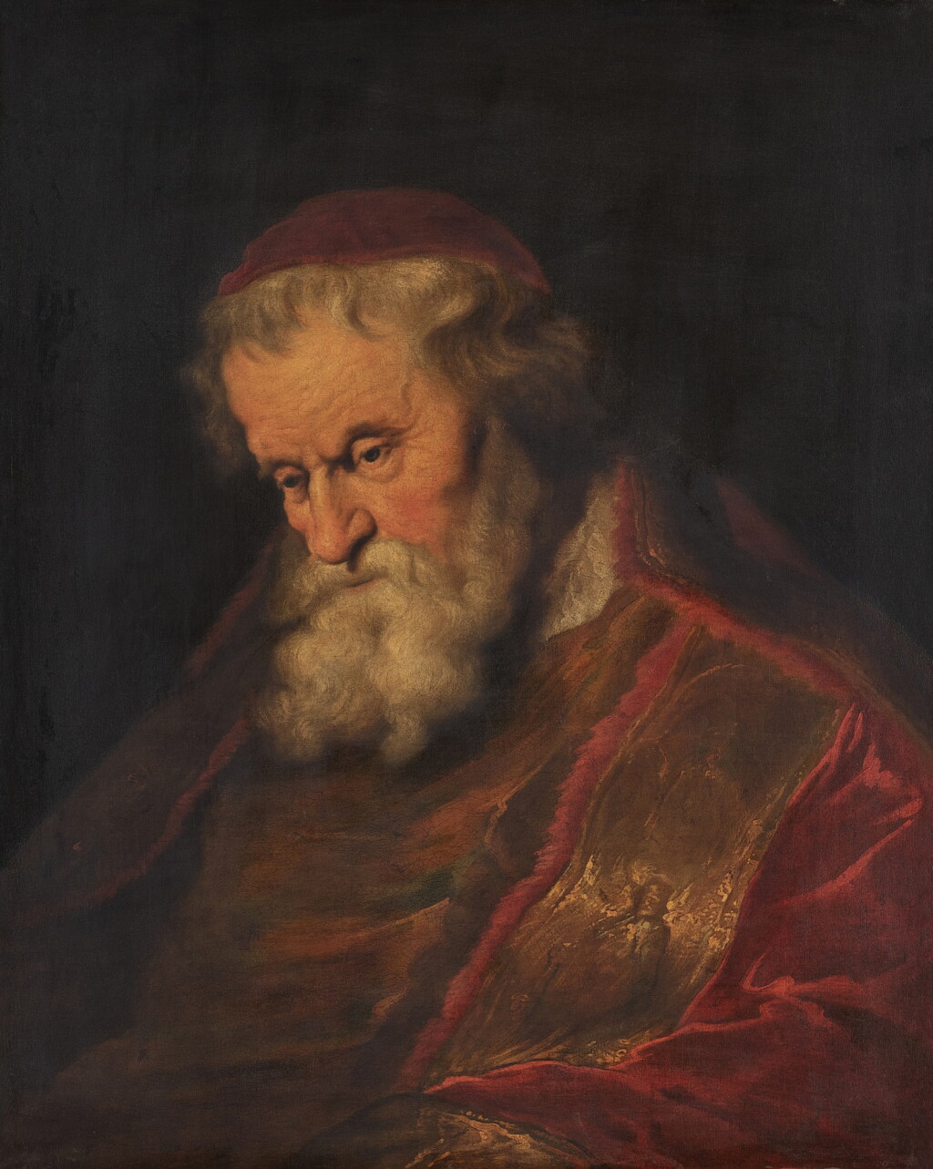 View full screen - View 1 of Lot 76. Portrait of a Priest or Rabbi.