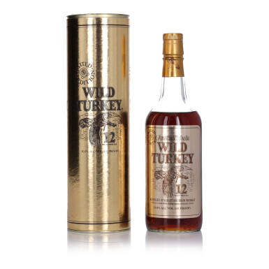 View full screen - View 1 of Lot 674. Wild Turkey 12 Year Old 101 proof NV (1 BT 75cl).
