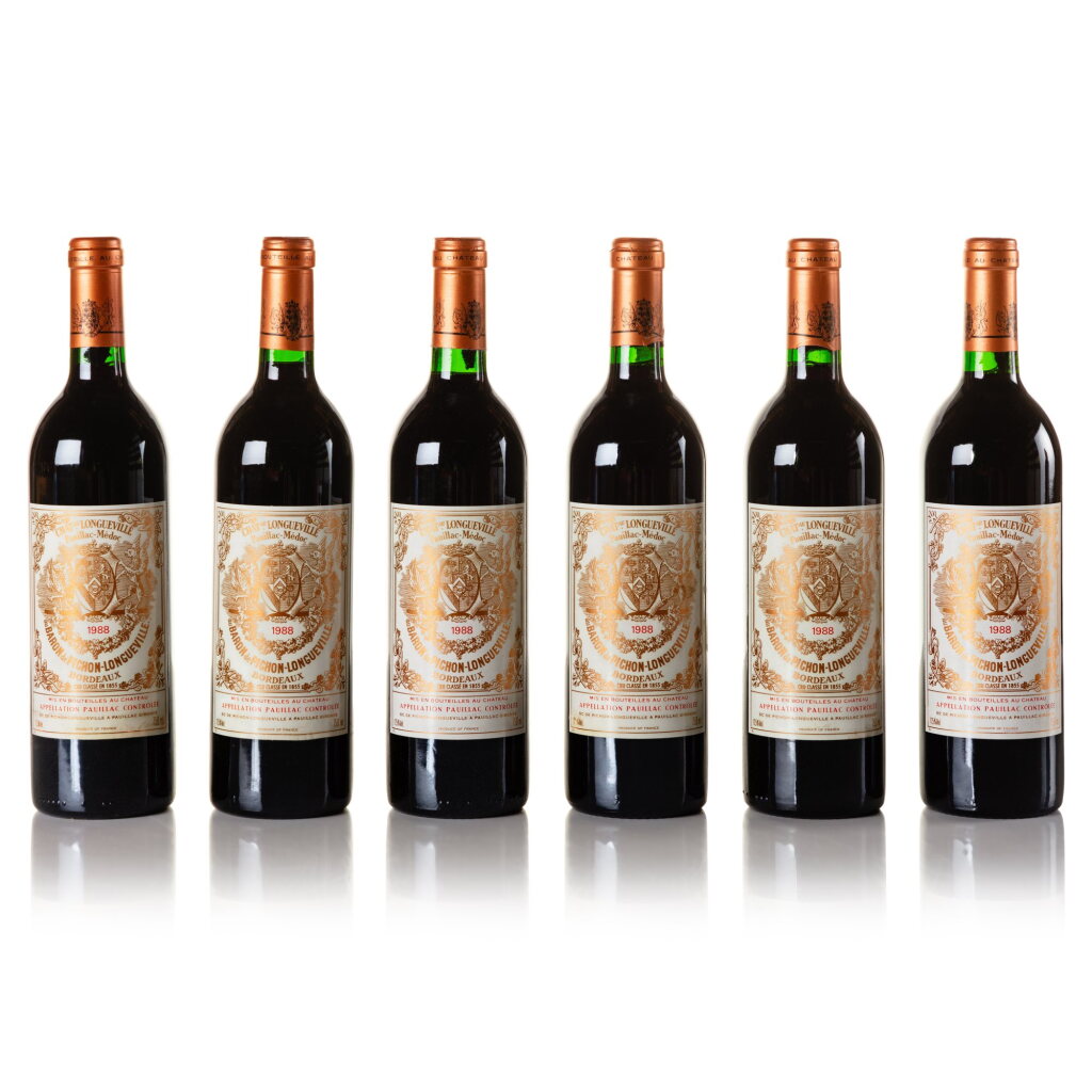 View full screen - View 1 of Lot 123. Château Pichon Longueville, Baron 1988 (12 BT).