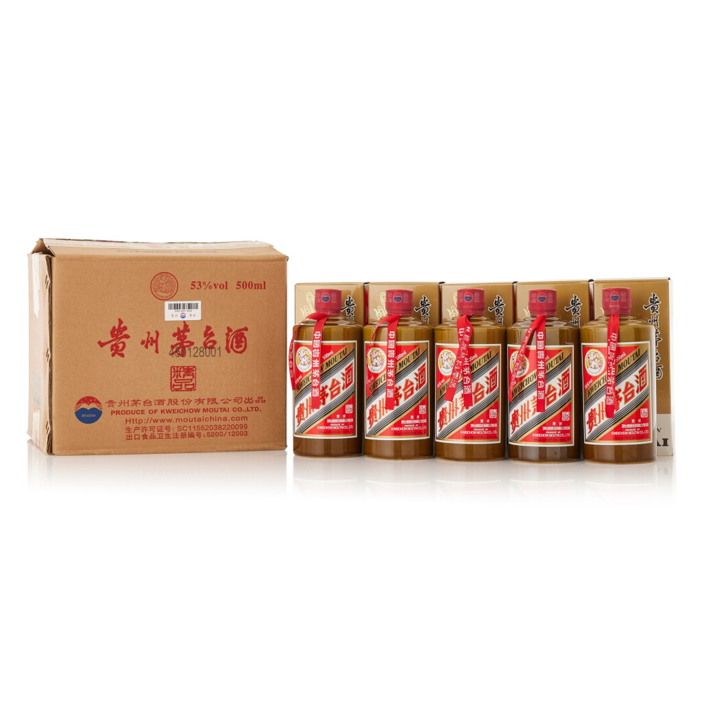 View full screen - View 1 of Lot 9845. 2023年產 貴州精品茅台酒 Kweichow Flying Fairy Moutai Jingpin 2023 (5 BT50).