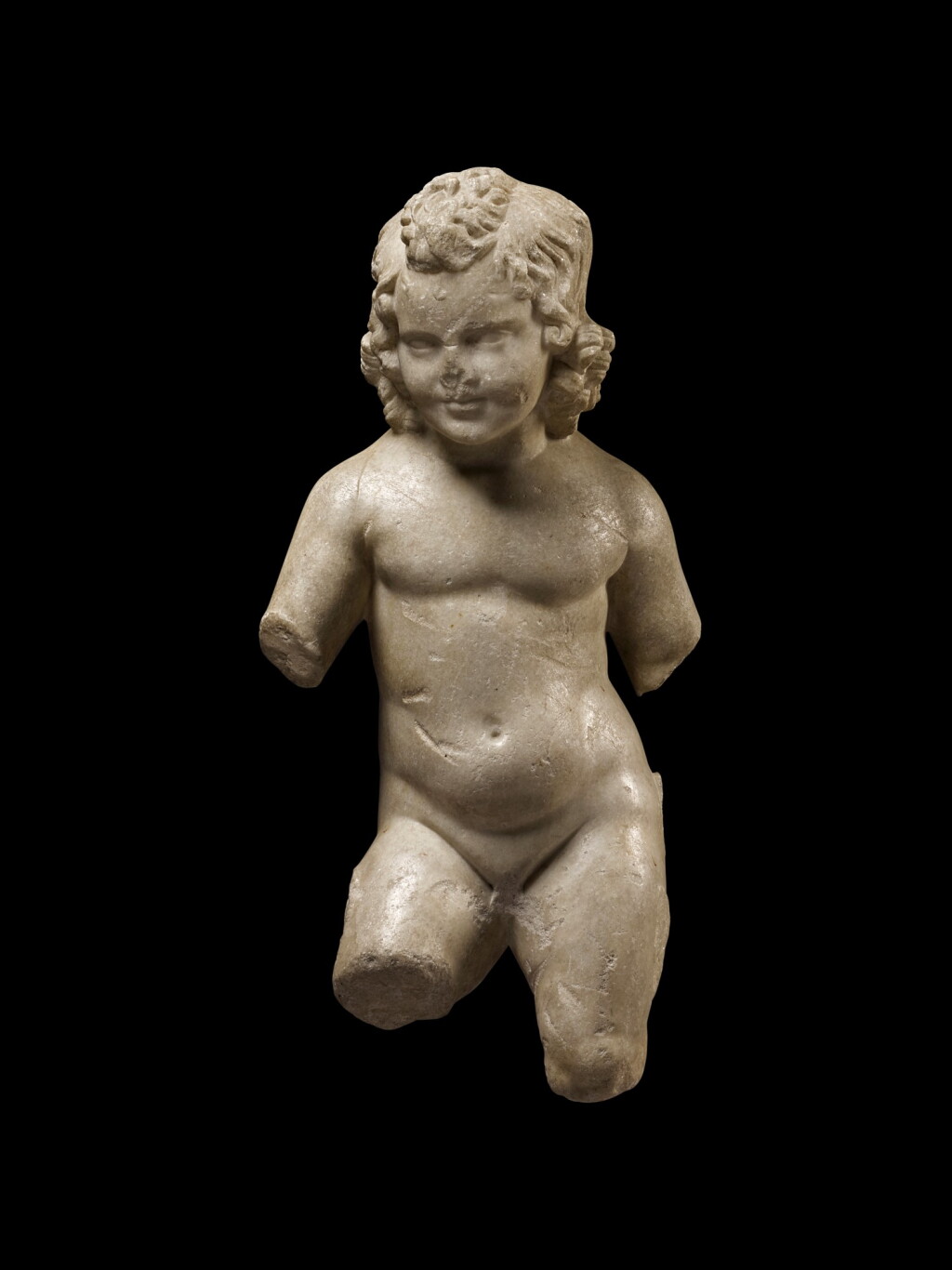 View full screen - View 1 of Lot 74. A Roman Marble Figure of Eros, circa 1st Century B.C..