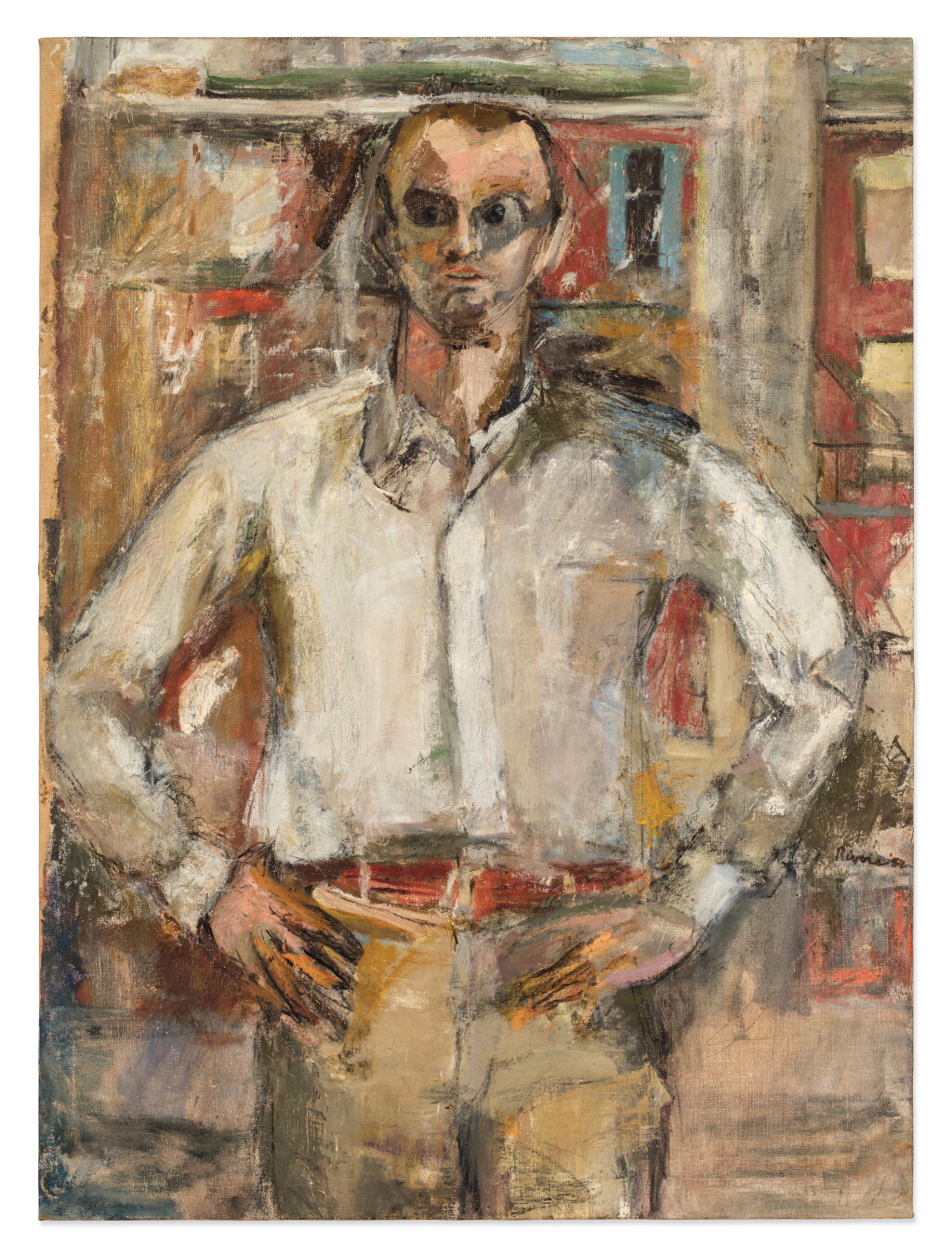 View full screen - View 1 of Lot 340. Portrait of Frank O'Hara.