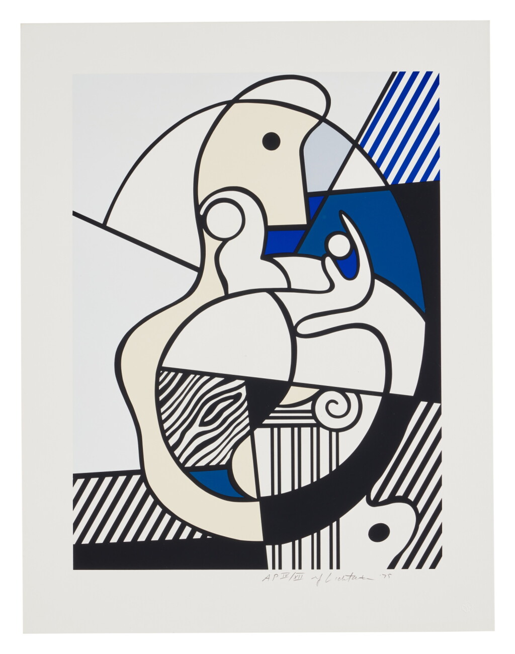 View full screen - View 1 of Lot 577. Homage to Max Ernst, from Bonjour Max Ernst portfolio.