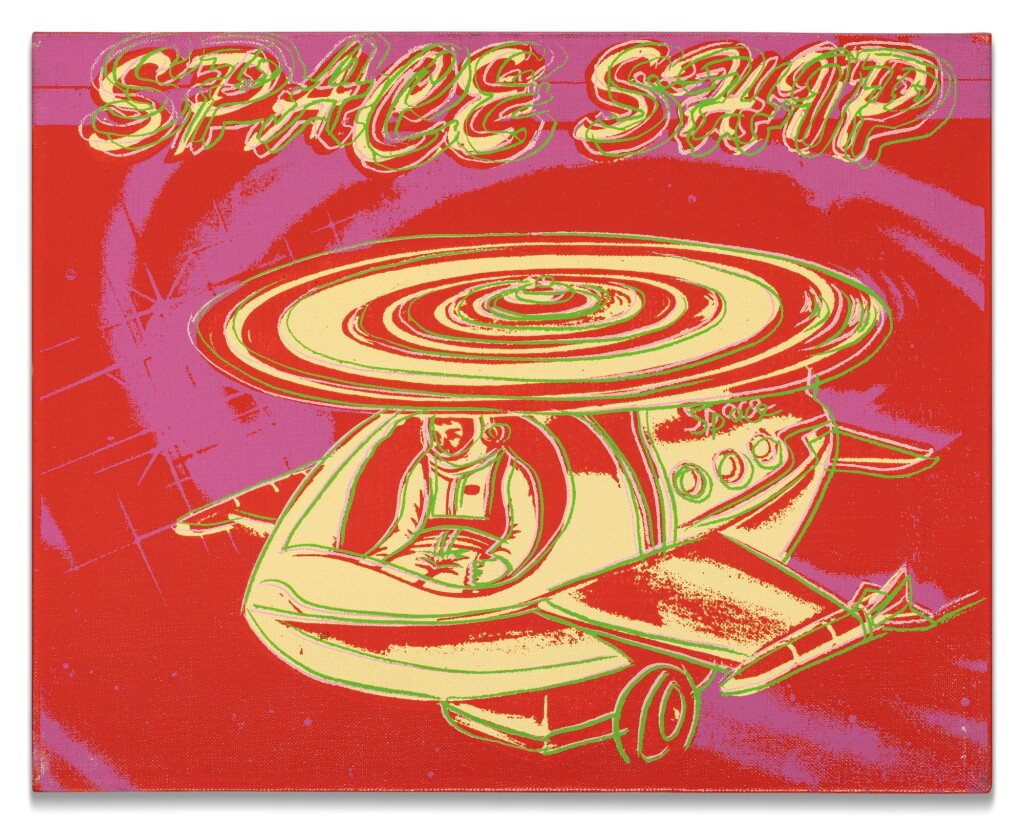 View full screen - View 1 of Lot 210. Space Ship.