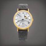 Classique, Reference 4243C | A yellow gold wristwatch with date, power reserve indication and moon phases, Circa 1998 | 寶璣 | Classique 型號4243C | 黃金腕錶,備日期、動力儲備及月相顯示,約1998年製