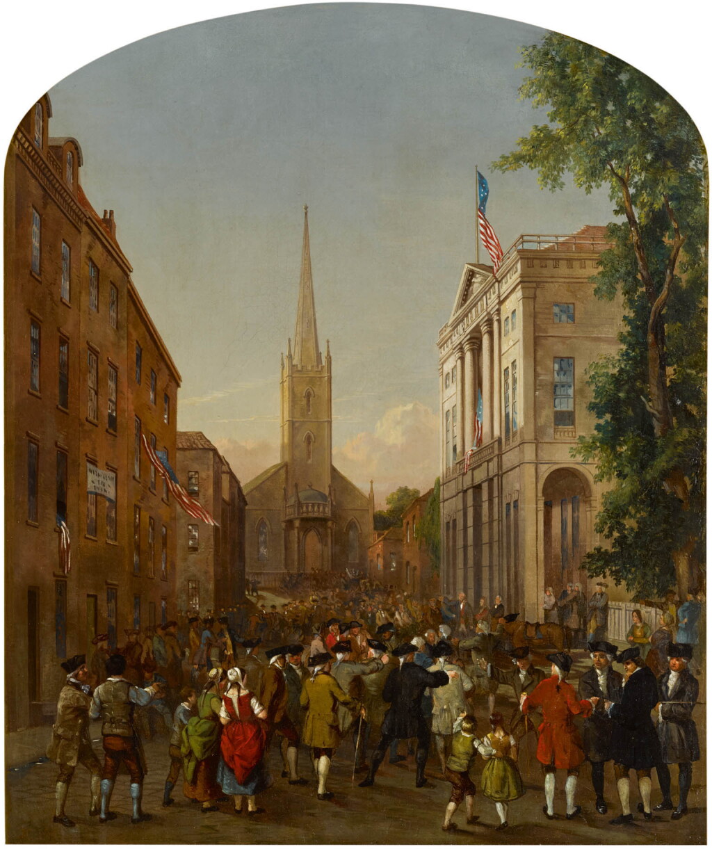 View full screen - View 1 of Lot 19. The Inauguration of George Washington.