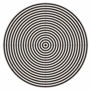 View full screen - View 1 of Lot 69. TARGET PAINTING GGGGGGGG.