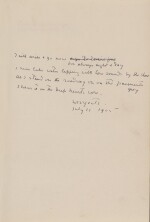 YEATS, W.B. Stories of Red Hanrahan. 1904. First edition. Autograph quotation from "The Lake Isle of Innisfree"