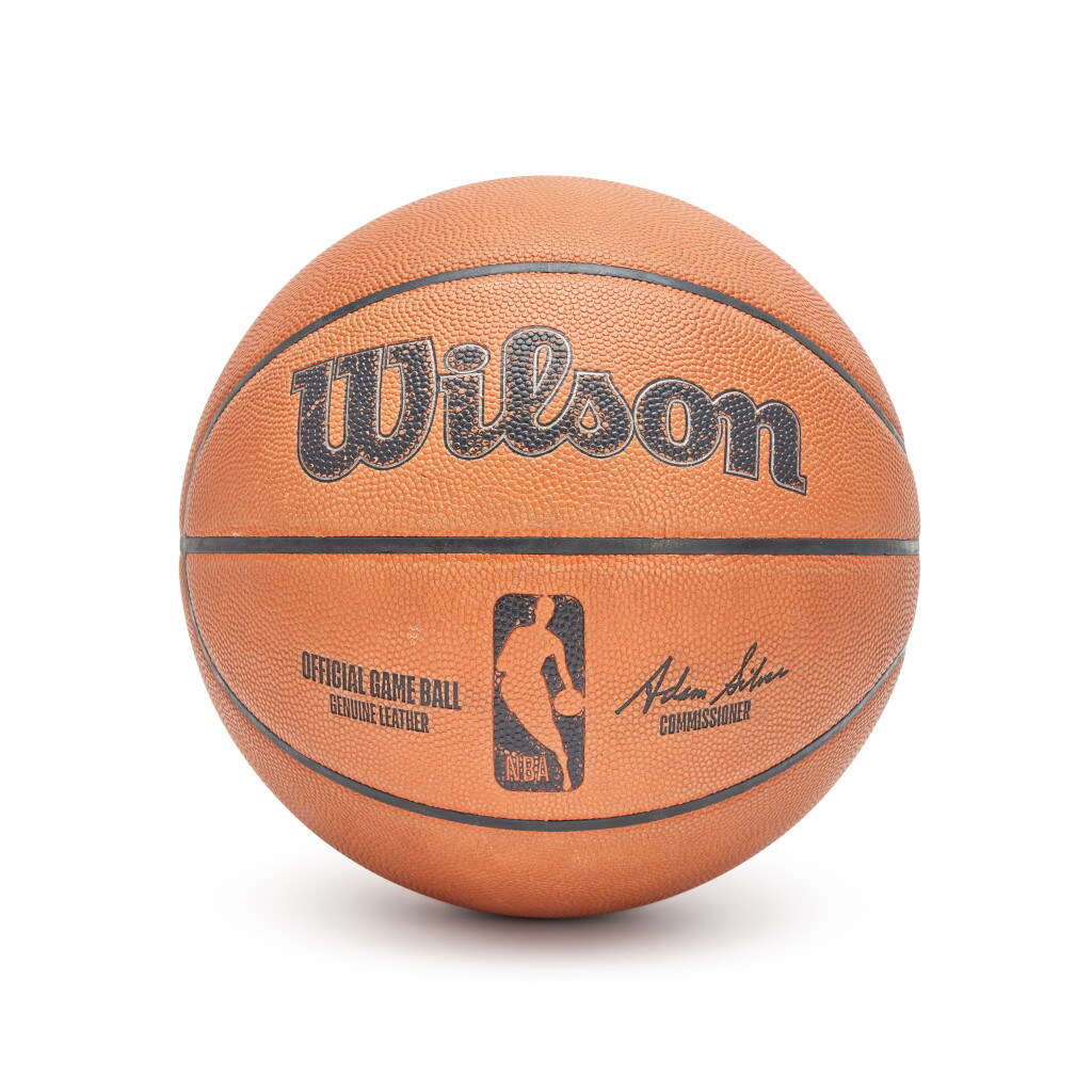 View full screen - View 1 of Lot 55. Game Used 2024-2025 Portland Trail Blazers vs Golden State Warriors Basketball.