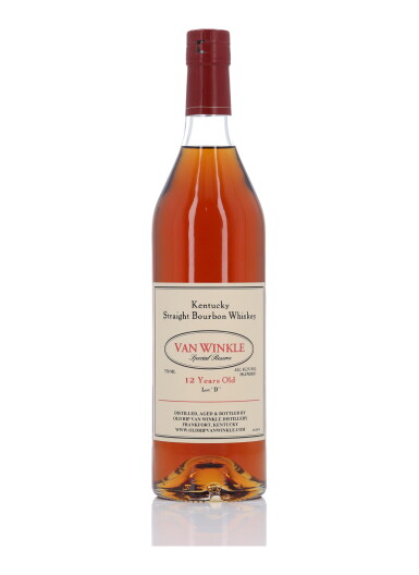 View full screen - View 1 of Lot 345. Van Winkle 12 Year Old Special Reserve Lot "B" 90.4 Proof NV (1 Bottle 75cl).