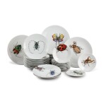 Lorenz Bäumer A Limoges porcelain service "Mes Scarabés", Limoges, 2022 | Lorenz Bäumer Service de table en porcelaine de Limoges "Mes Scarabés", 2022