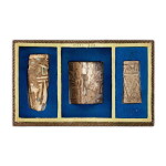 Three ritual bone fragments, Late Shang dynasty, Anyang phase | 商末安陽時期 骨雕一組三件