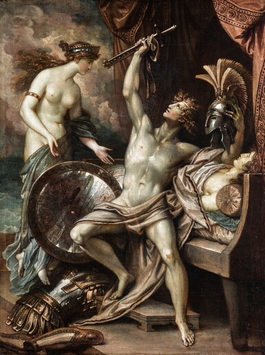 View full screen - View 1 of Lot 35. Thetis bringing the armour to Achilles.