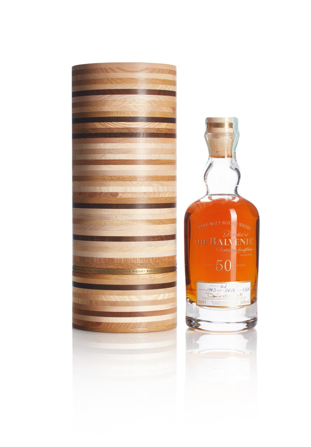 View full screen - View 1 of Lot 108. The Balvenie 50 Year Old 45.9 abv 1963 .