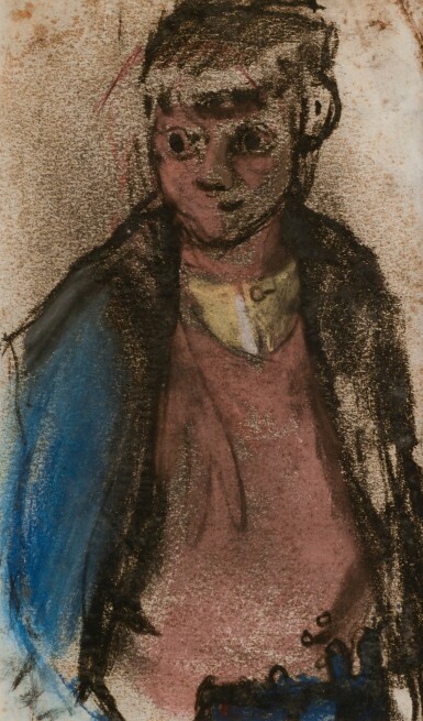 View full screen - View 1 of Lot 150. Boy in a Blue Jersey.