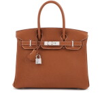 Gold Togo Birkin 30 Palladium Hardware, 2010