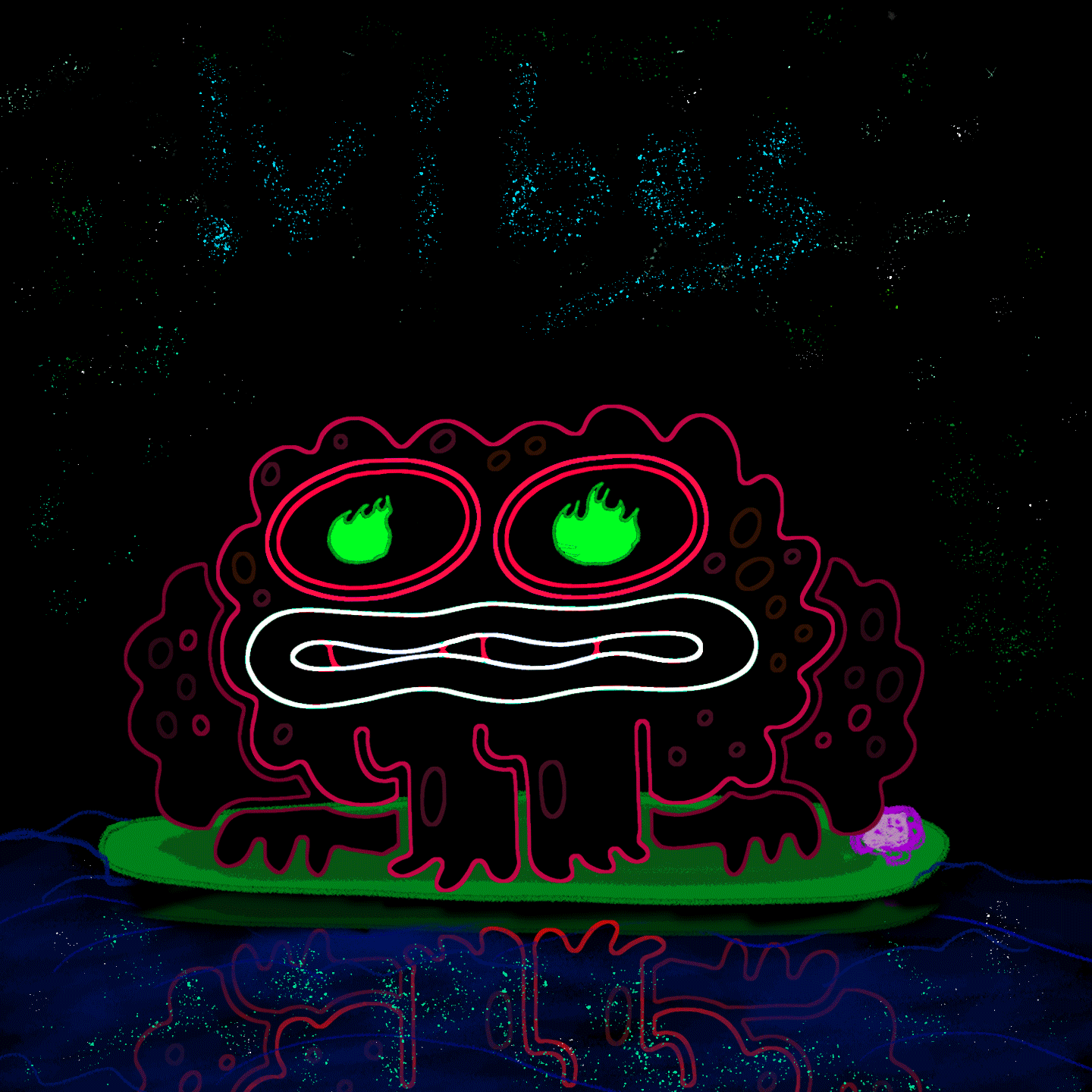 View full screen - View 1 of Lot 54. !glitch.